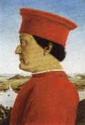 Piero della Francesca Federico di Montefeltro Germany oil painting artist